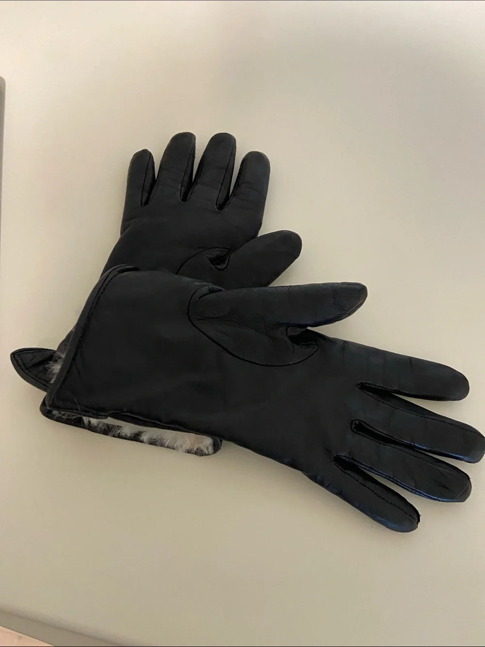 Fratelli Orsini Black Leather Gloves A1